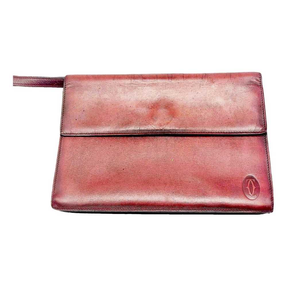 Cartier Leather clutch bag - image 1