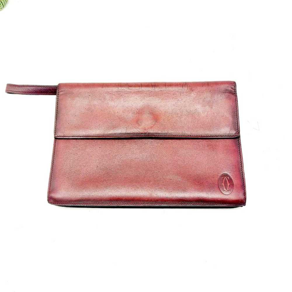 Cartier Leather clutch bag - image 6