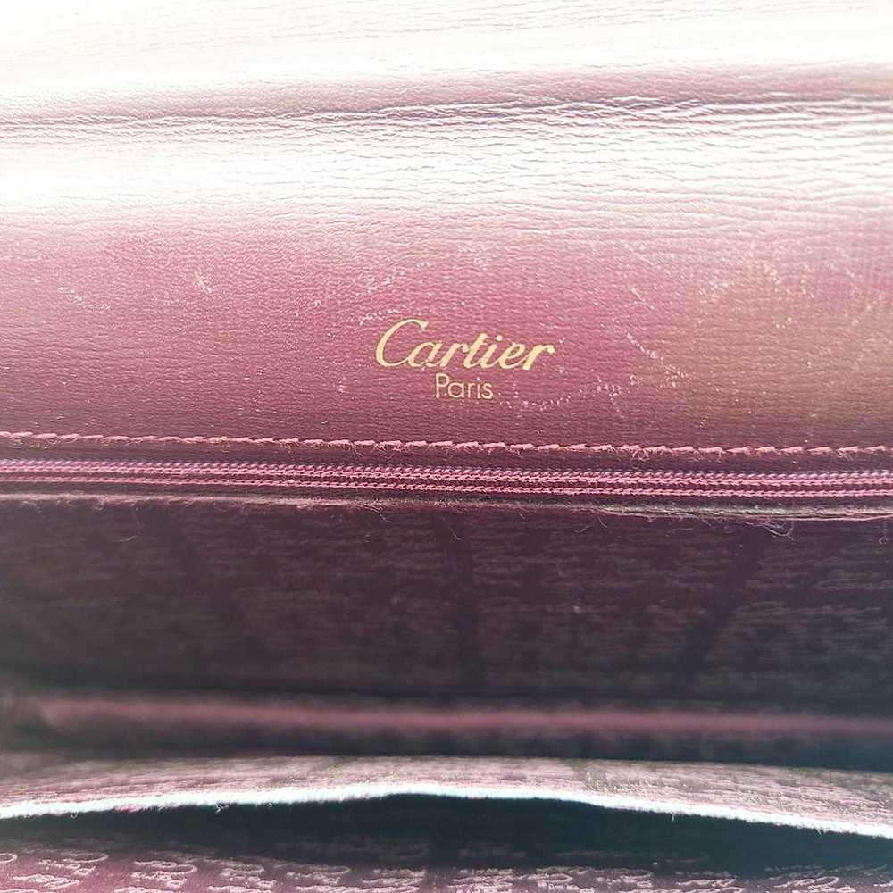 Cartier Leather clutch bag - image 8