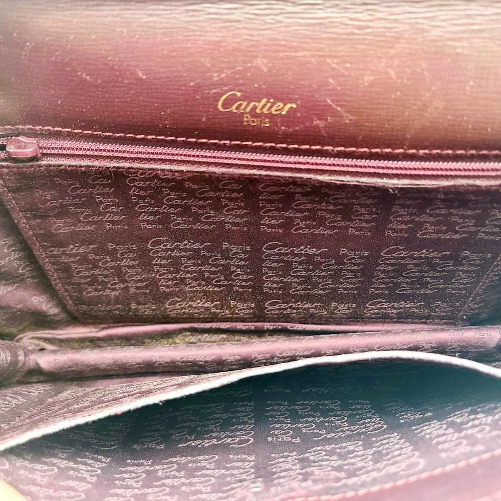 Cartier Leather clutch bag - image 9