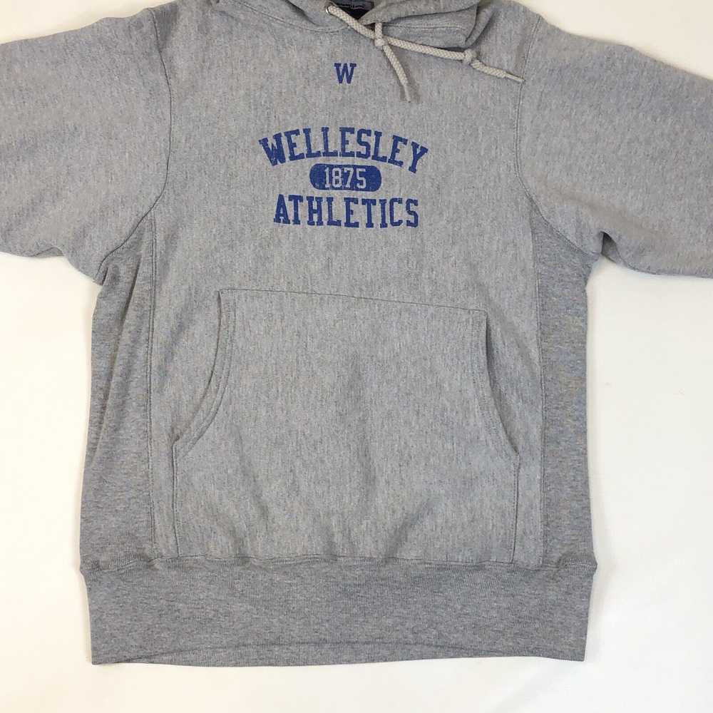 Champion Vintage Wellesley College Athletics Grey… - image 3