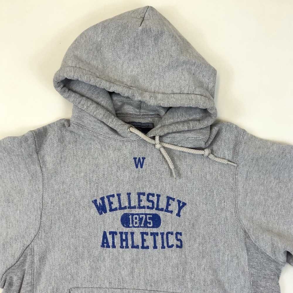 Champion Vintage Wellesley College Athletics Grey… - image 7