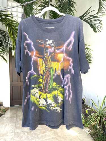 AOP Caribbean sale Dream American Thunder Shirt Deer print Rare Authentic 80s- earl