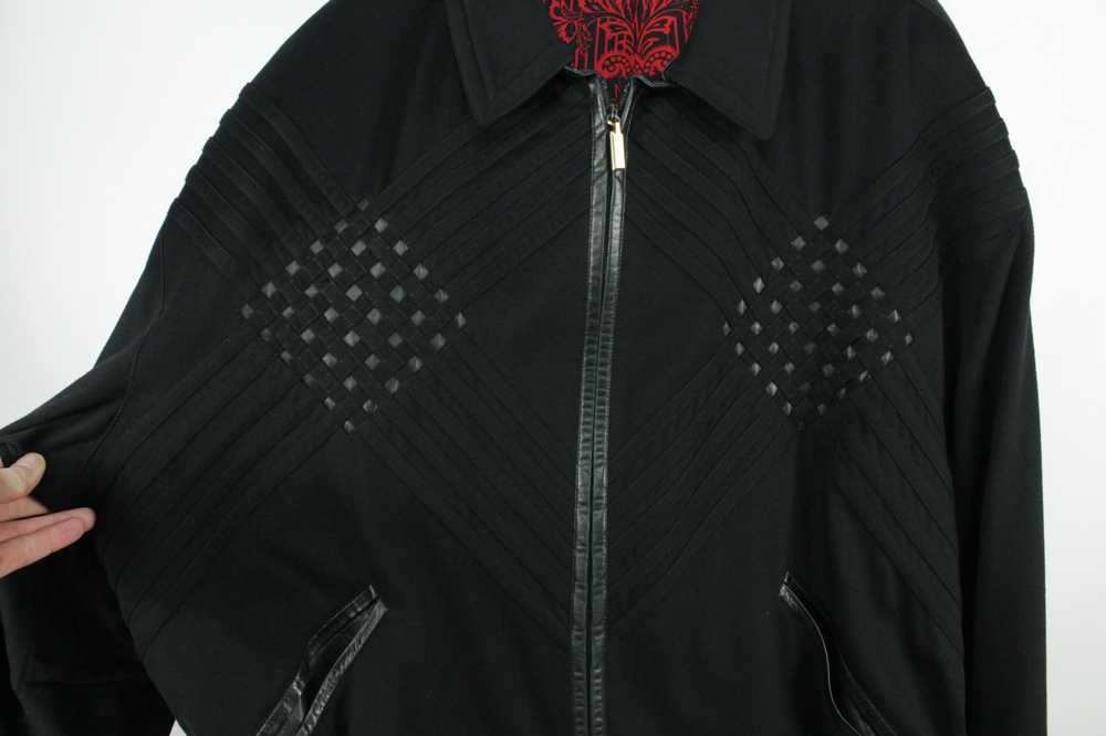 Leather Jacket × Luxury × Zilli ZILLI Black Cashm… - image 5