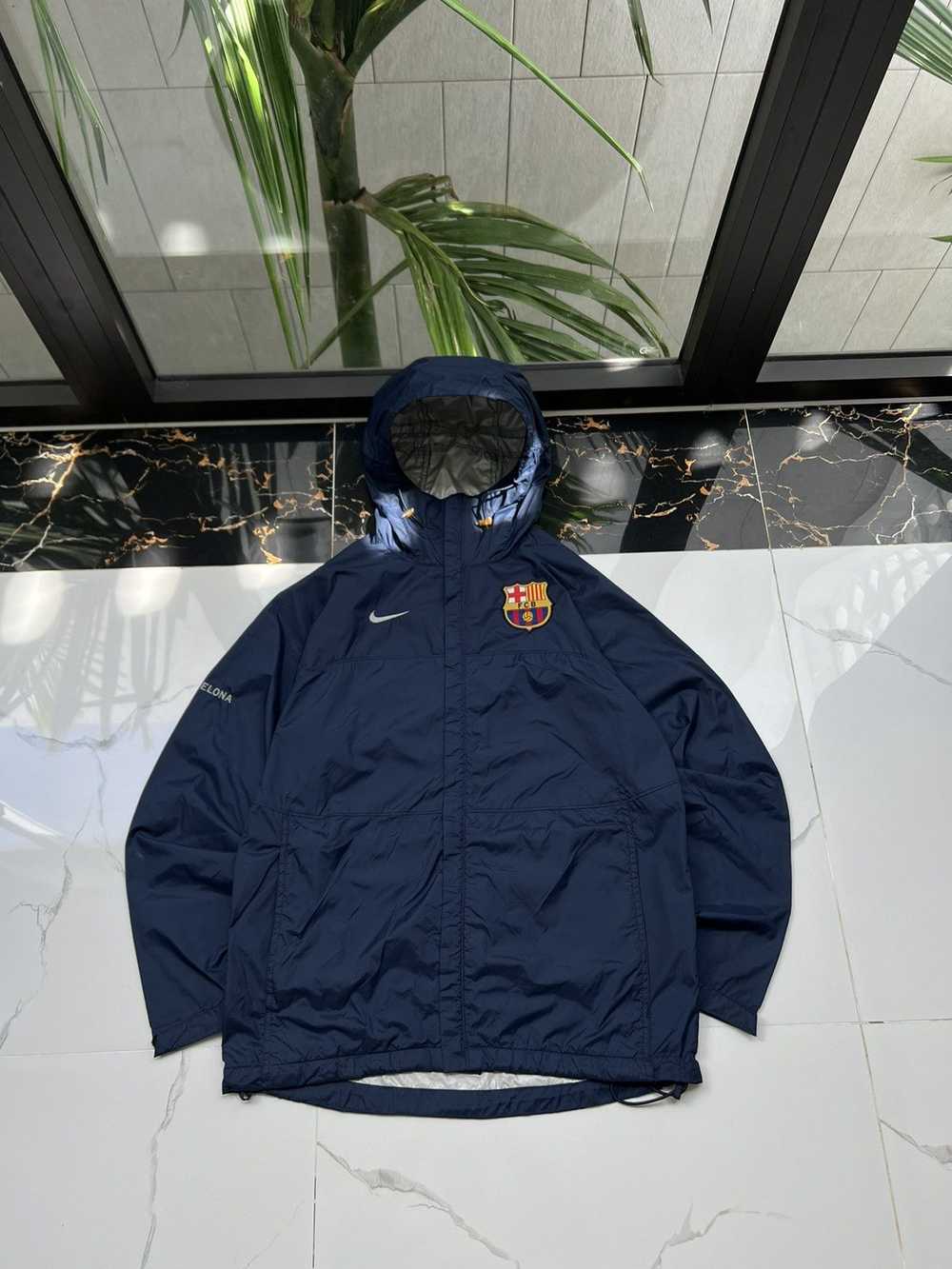 F.C. Barcelona × Nike × Vintage 90’s NIKE FCB RET… - image 1