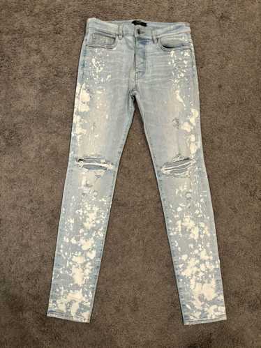 Amiri Amiri Bleached Denim jeans