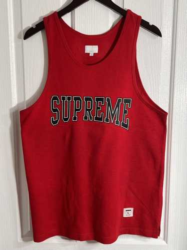 Supreme SUPREME Collegiate Tank Top Sleeveless Shi