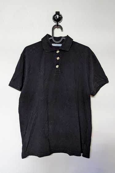 J.W.Anderson Navy Polo with Button Design