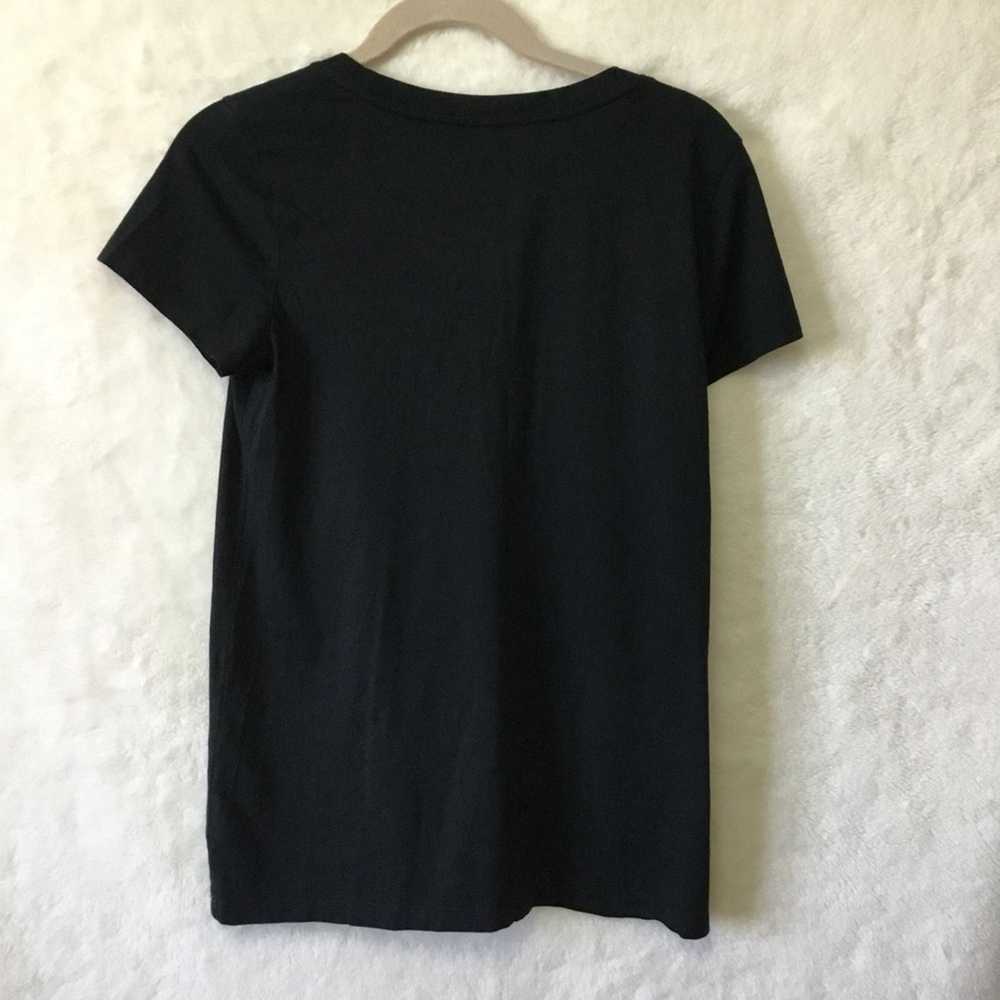 Gap Gap Black Bowtie Short Sleeve Top - image 5