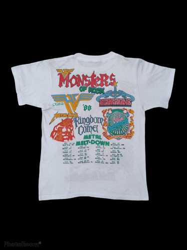 Band Tees × Vintage MONSTER OF ROCK METAL MEDNASS 