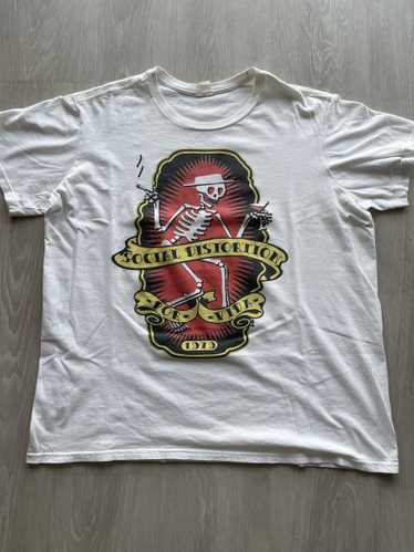 Band Tees VINTAGE Y2K SOCIAL DISTORTION BAND TEE