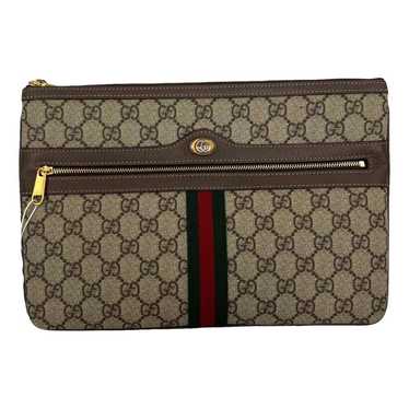 Gucci Ophidia cloth clutch bag