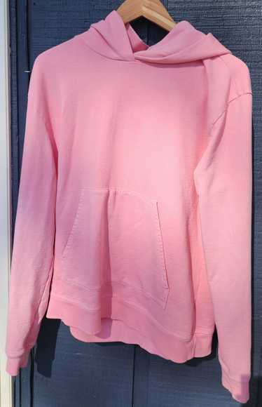 John Elliott Oversized Overdyed Pink Hoodie