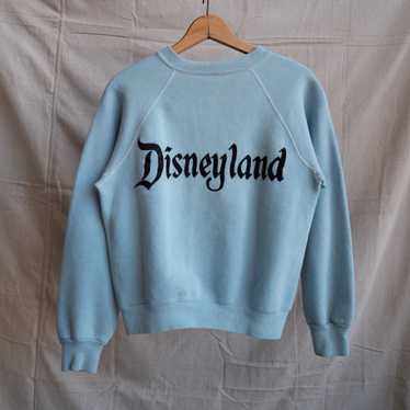 Vintage Vintage 1960s Disneyland Blue Sweatshirt … - image 1