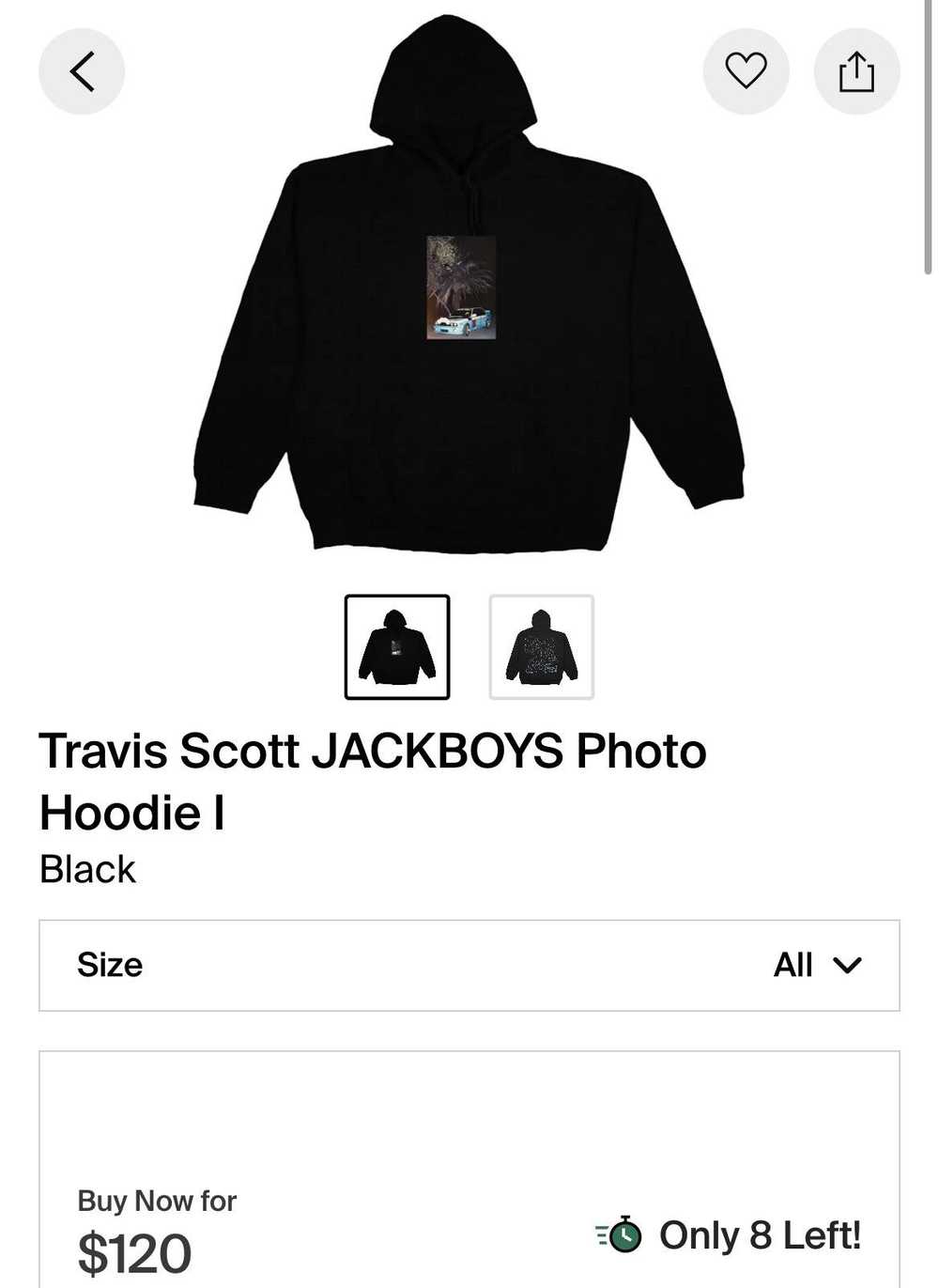 Travis Scott Travis Scott hoodie - image 5