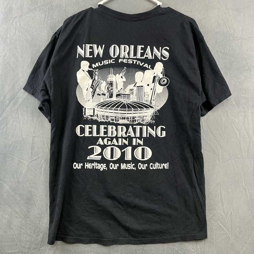 Gildan 2010 New Orleans Music Festival Shirt Grap… - image 7