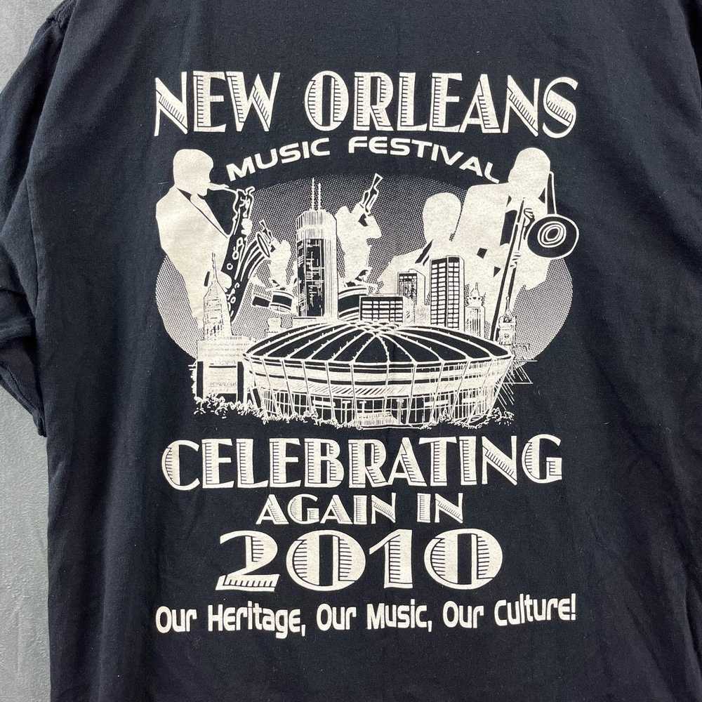 Gildan 2010 New Orleans Music Festival Shirt Grap… - image 8