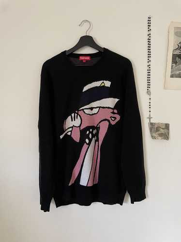 Supreme FW14 Pink Panther Knit Sweater