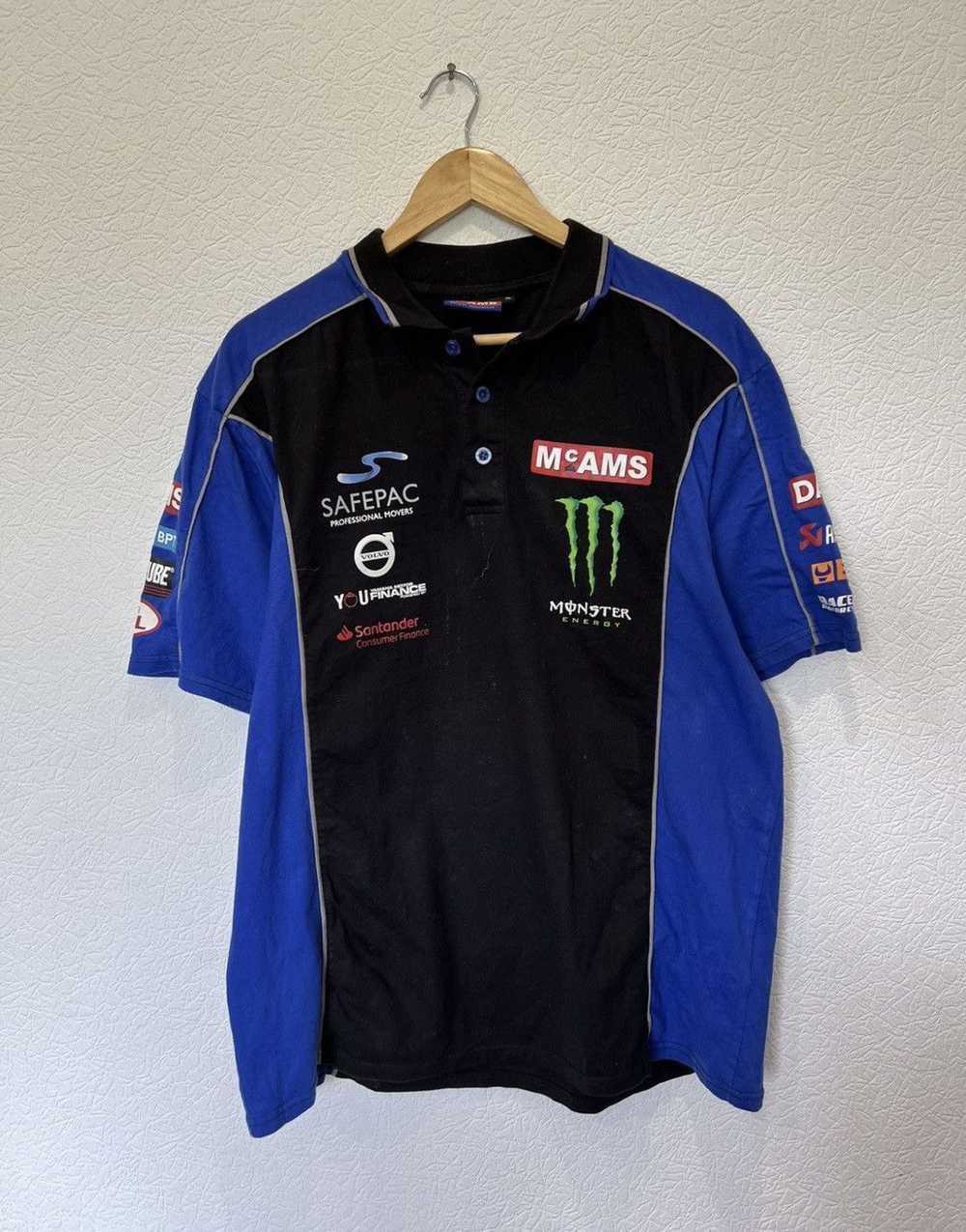 Racing × Vintage McAms Monster Energy F1 Polo Shi… - image 2