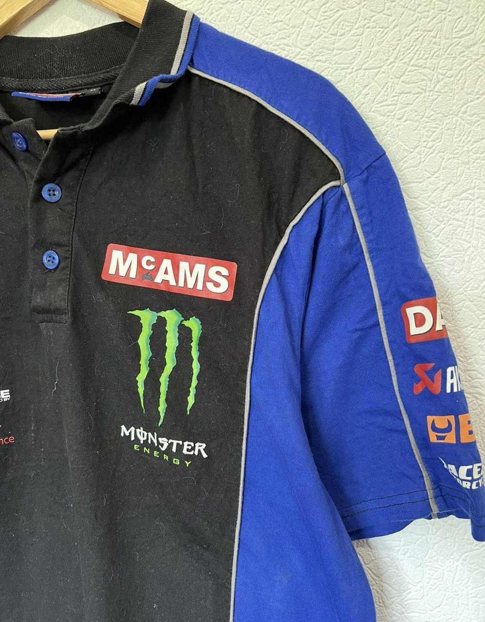 Racing × Vintage McAms Monster Energy F1 Polo Shi… - image 3