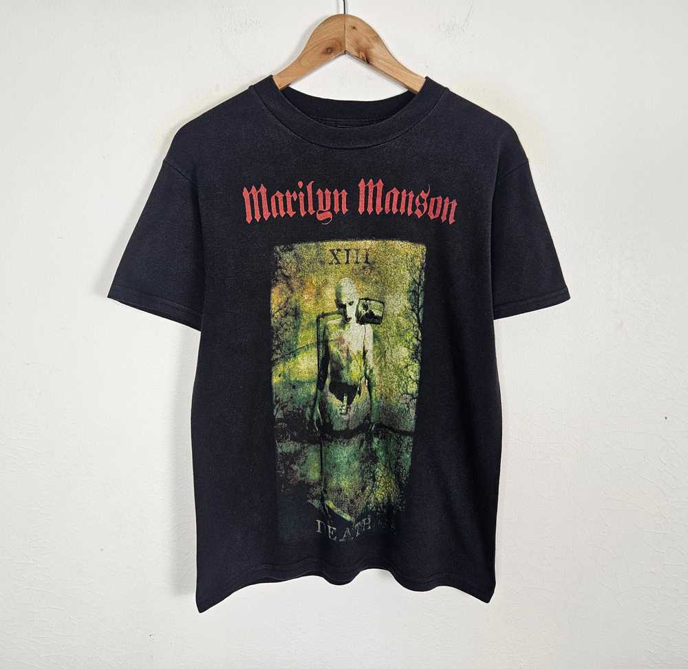 Band Tees × Marilyn Manson × Vintage Vintage Mari… - image 3