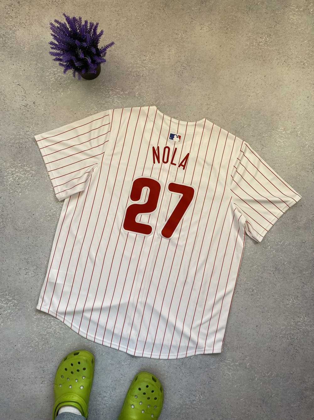 Nike × Soccer Jersey × Streetwear Aaron Nola Phil… - image 1