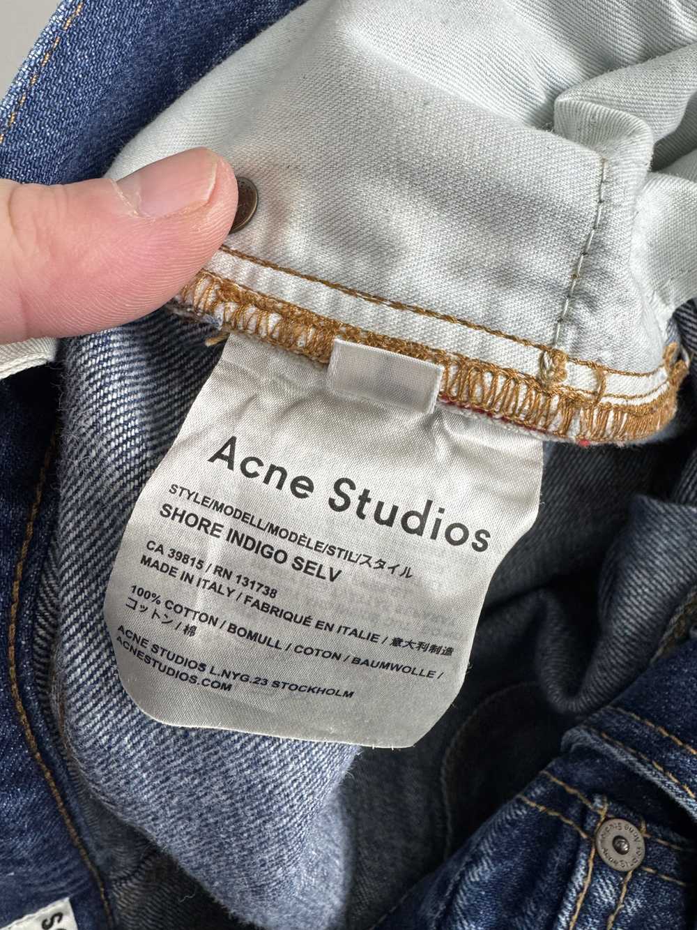 Acne Studios ACNE Studios Shore Indigo Selvedge D… - image 9