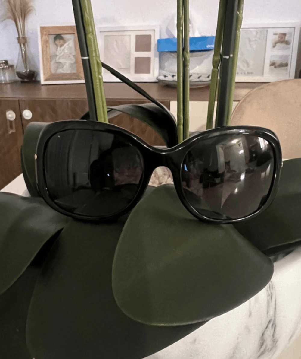 Prada × Vintage PRADA Sunglasses Rectangle Wrap S… - image 3