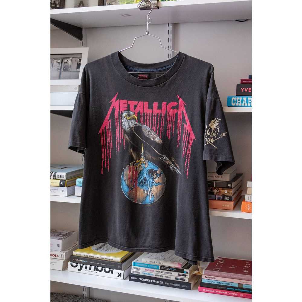 Band Tees × Metallica × Rock Tees '93 Metallica S… - image 3