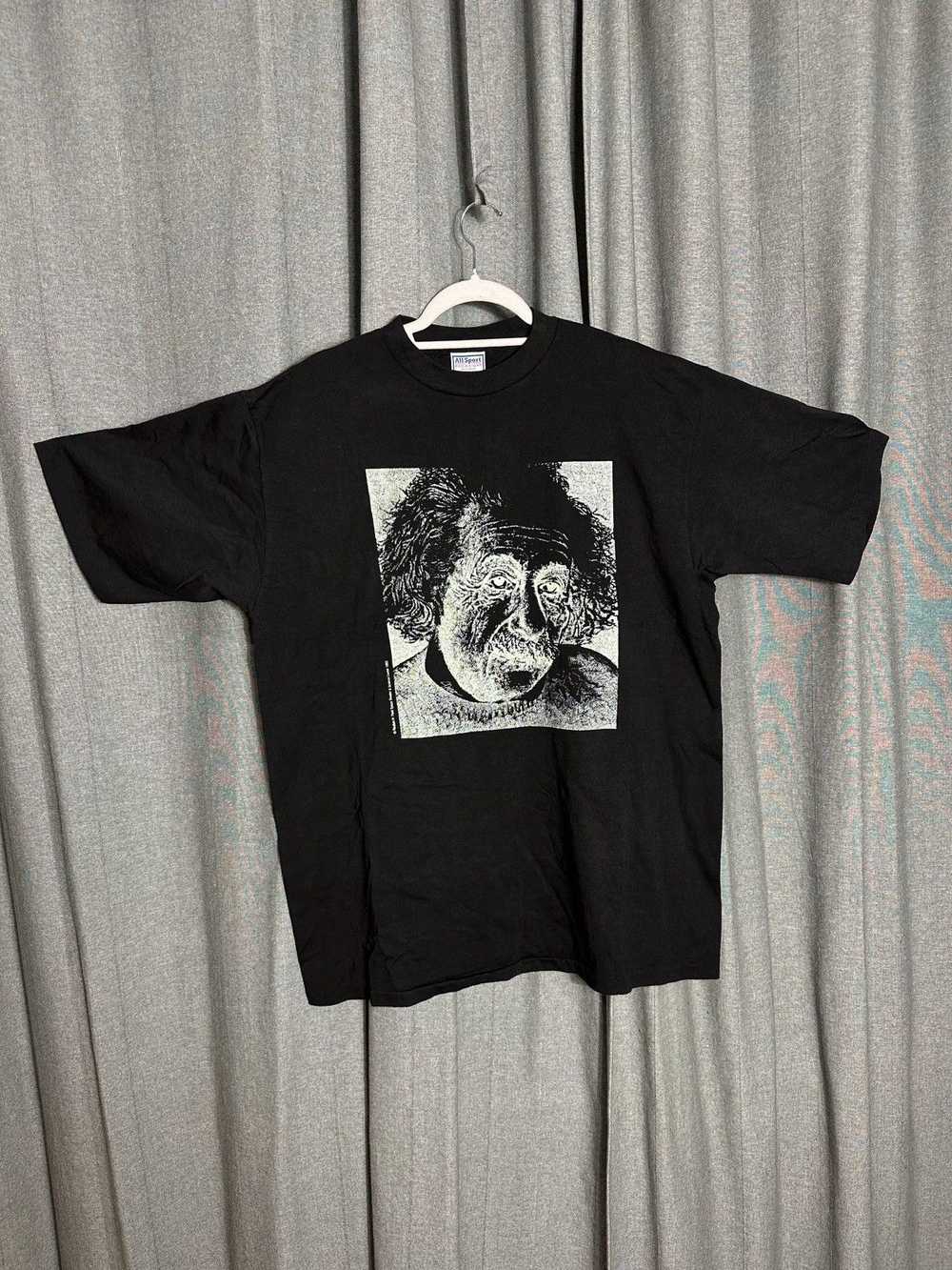 Streetwear × Vintage Vtg Albert Einstein T Shirt … - image 1