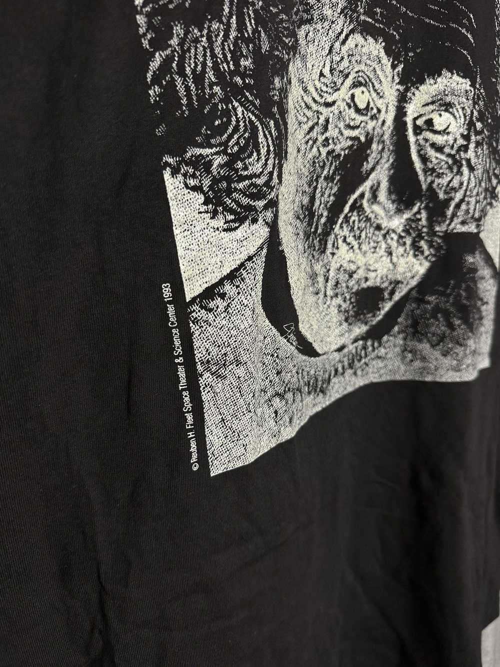 Streetwear × Vintage Vtg Albert Einstein T Shirt … - image 3