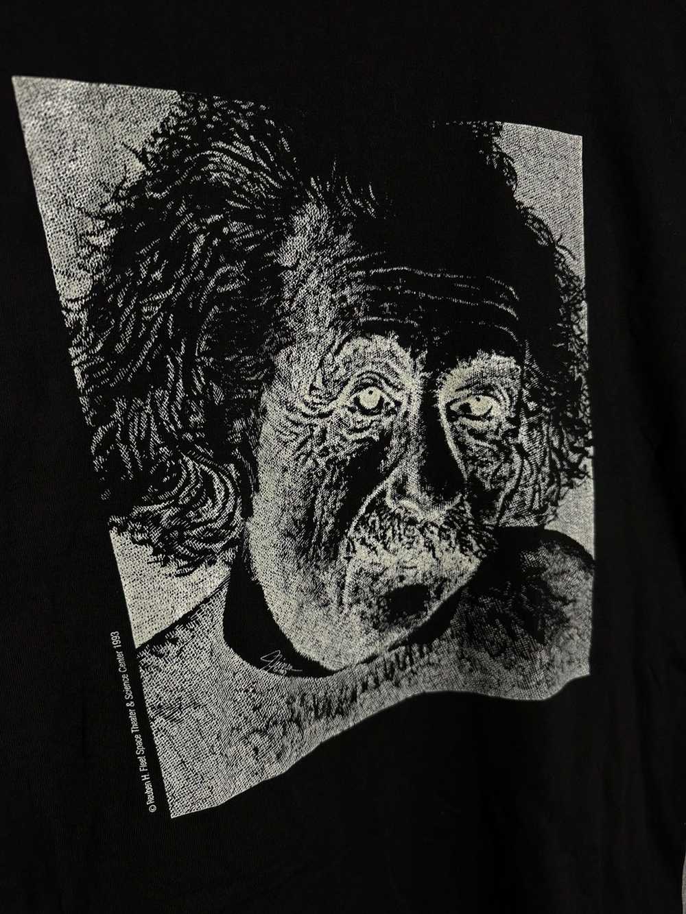 Streetwear × Vintage Vtg Albert Einstein T Shirt … - image 4