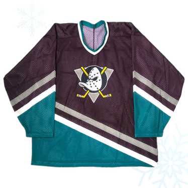 VTG Mighty online Ducks CCM Hockey Jersey All Over Print Fanimation