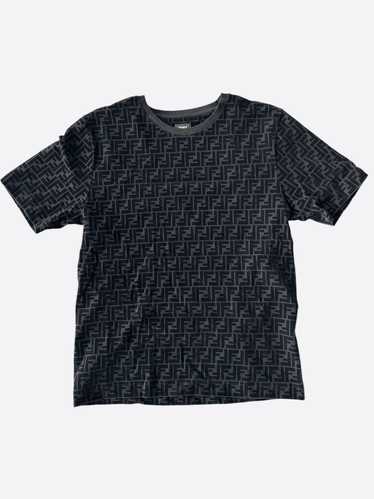 Fendi Fendi Black FF Monogram T-Shirt