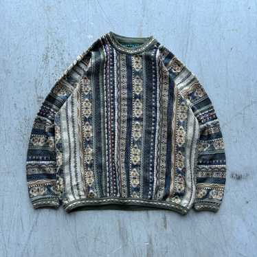 Outlets Vintage Tundra Mens Coogi Style Pullover Sweater Size XLT 90's Cosby Biggie