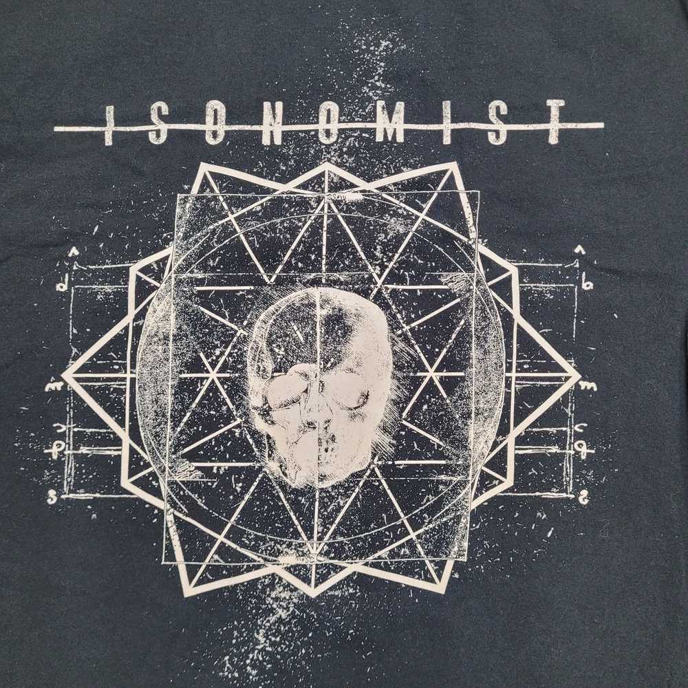 Other Isonomist Rock Shirt Large 21x27 Skull Skel… - image 11