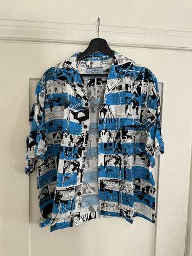 Prada SS18 Comic Print Shirt