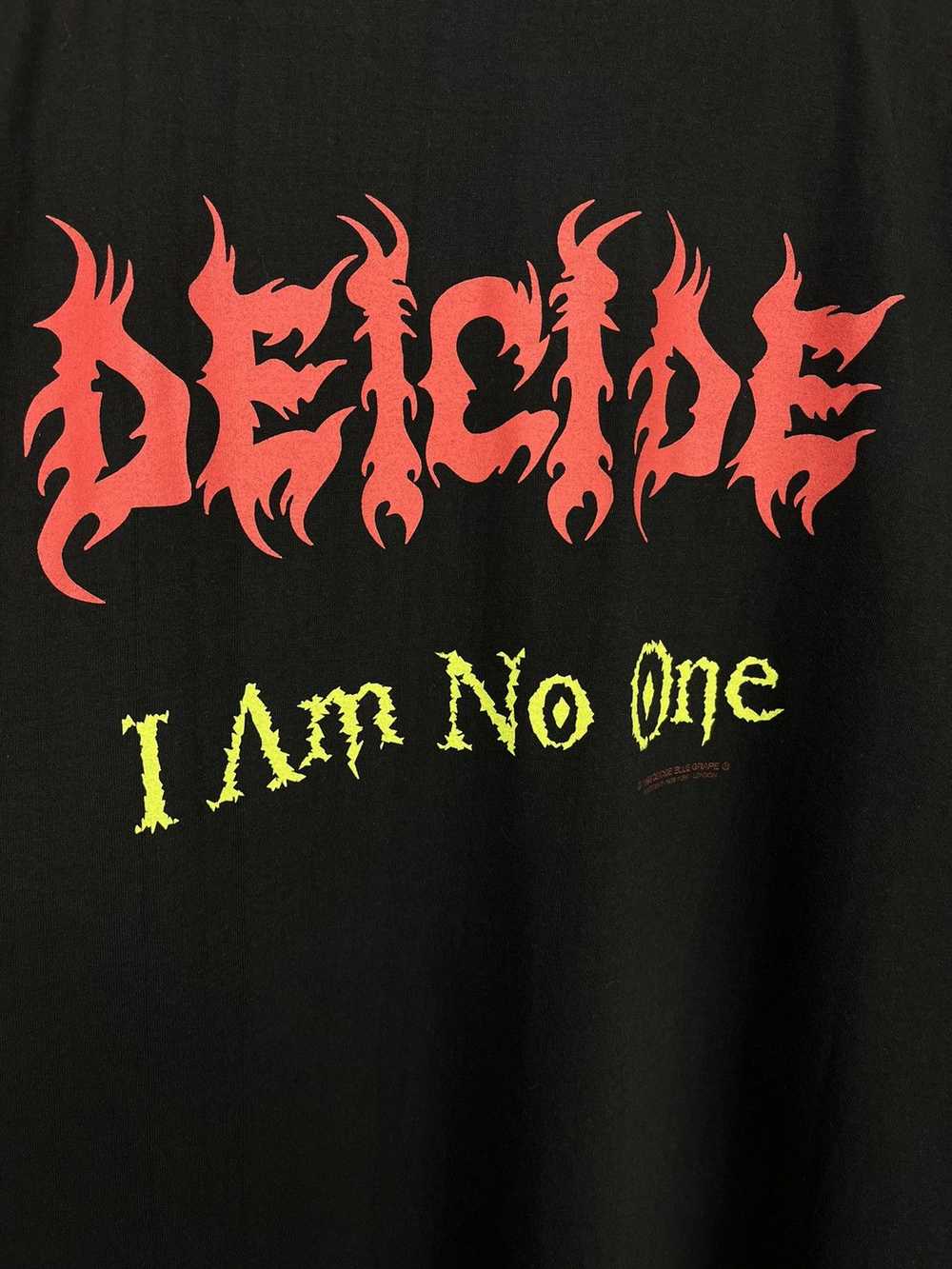 Band Tees × Vintage 1998 Deicide I Am No One Vint… - image 5