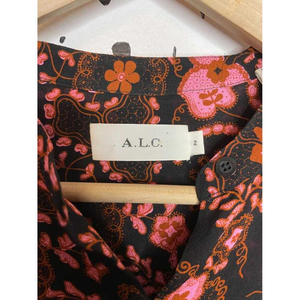 A.l.c Silk mini dress - image 8