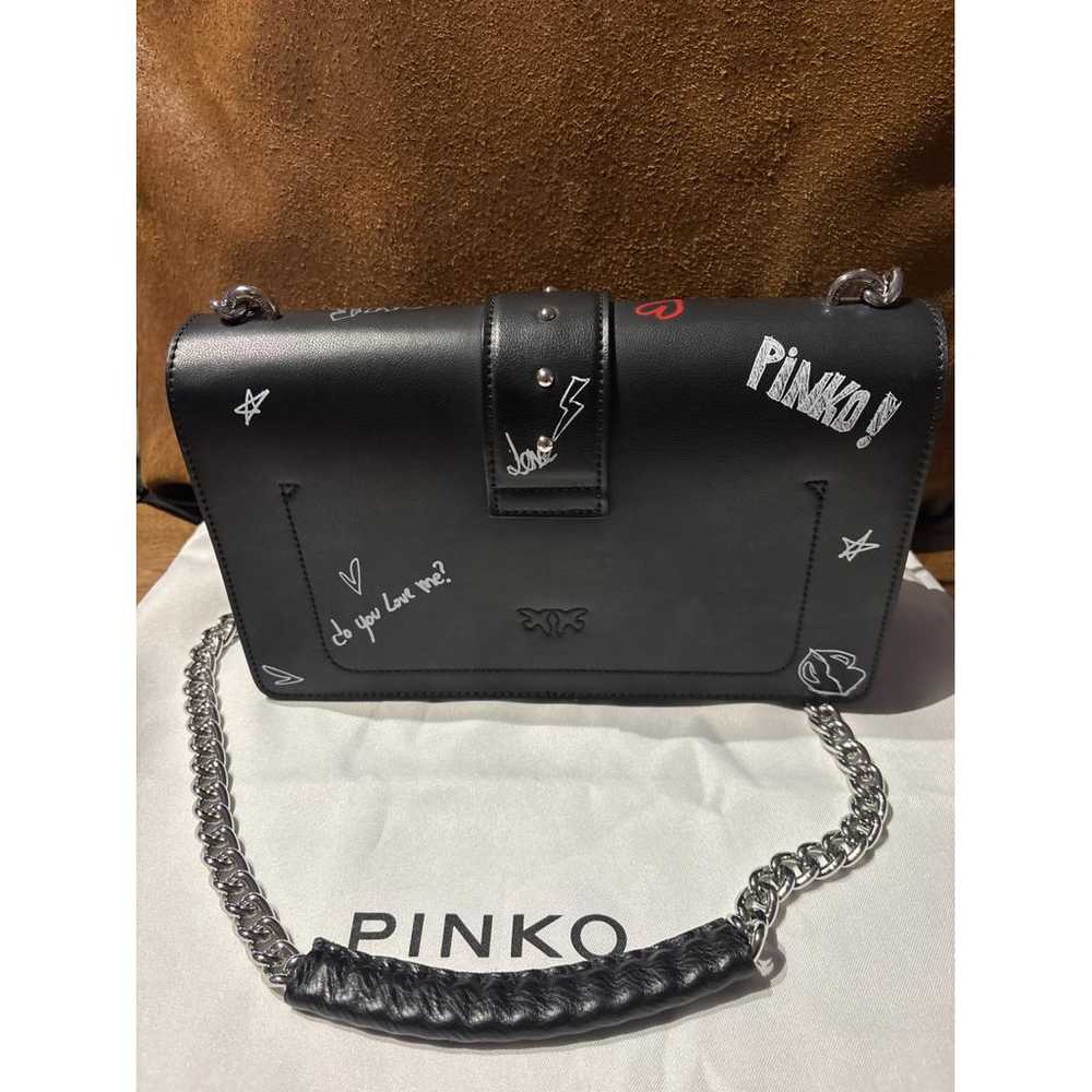 Pinko Love Bag leather handbag - image 7