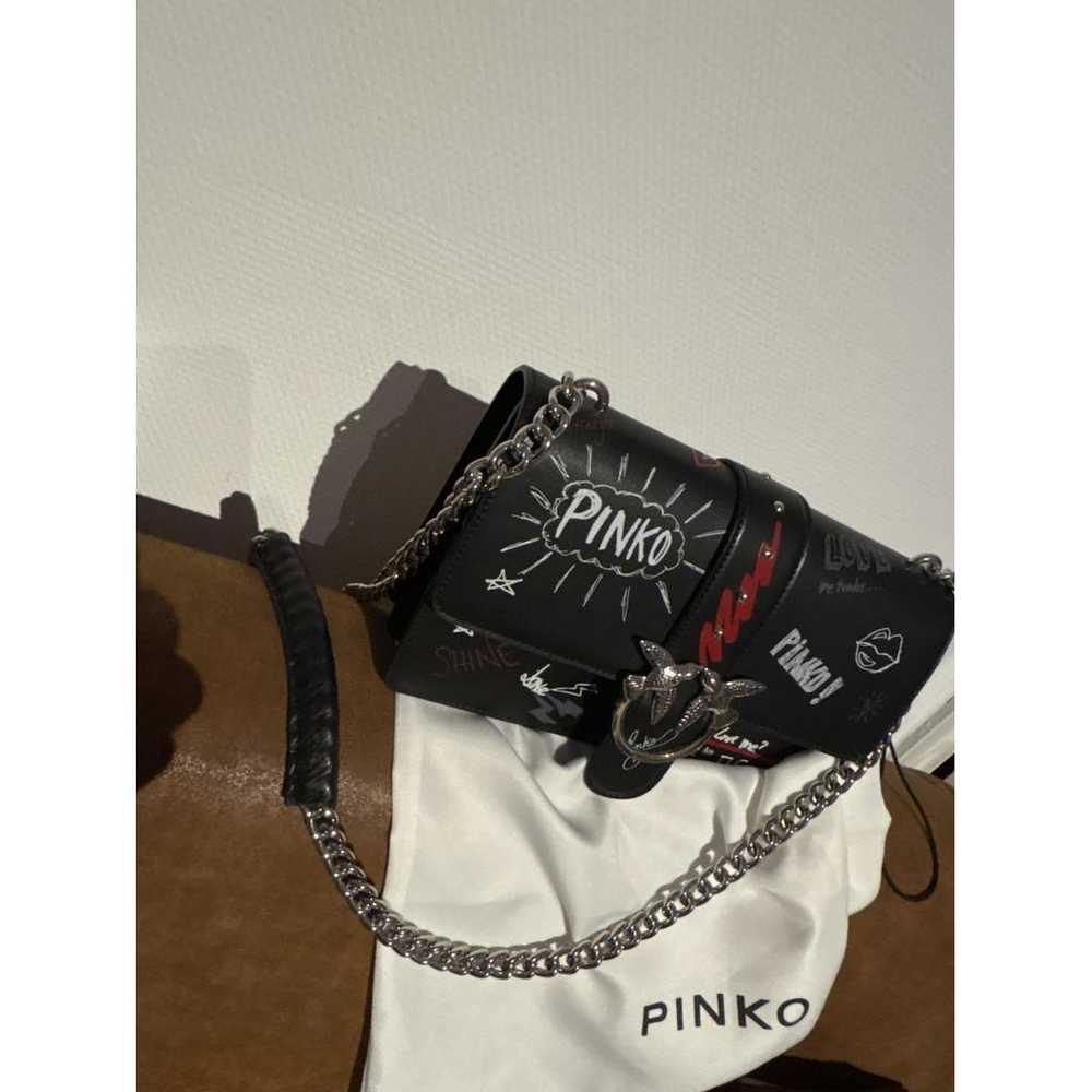 Pinko Love Bag leather handbag - image 8