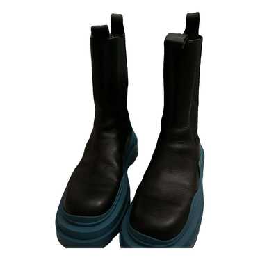 Bottega Veneta Tire leather boots