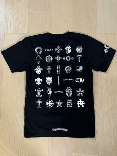 Chrome Hearts RARE Chrome hearts multi logo tee