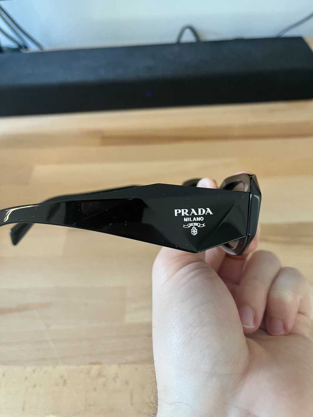 Prada Prada Symbole Triangle Logo Slate Gray Lens… - image 3