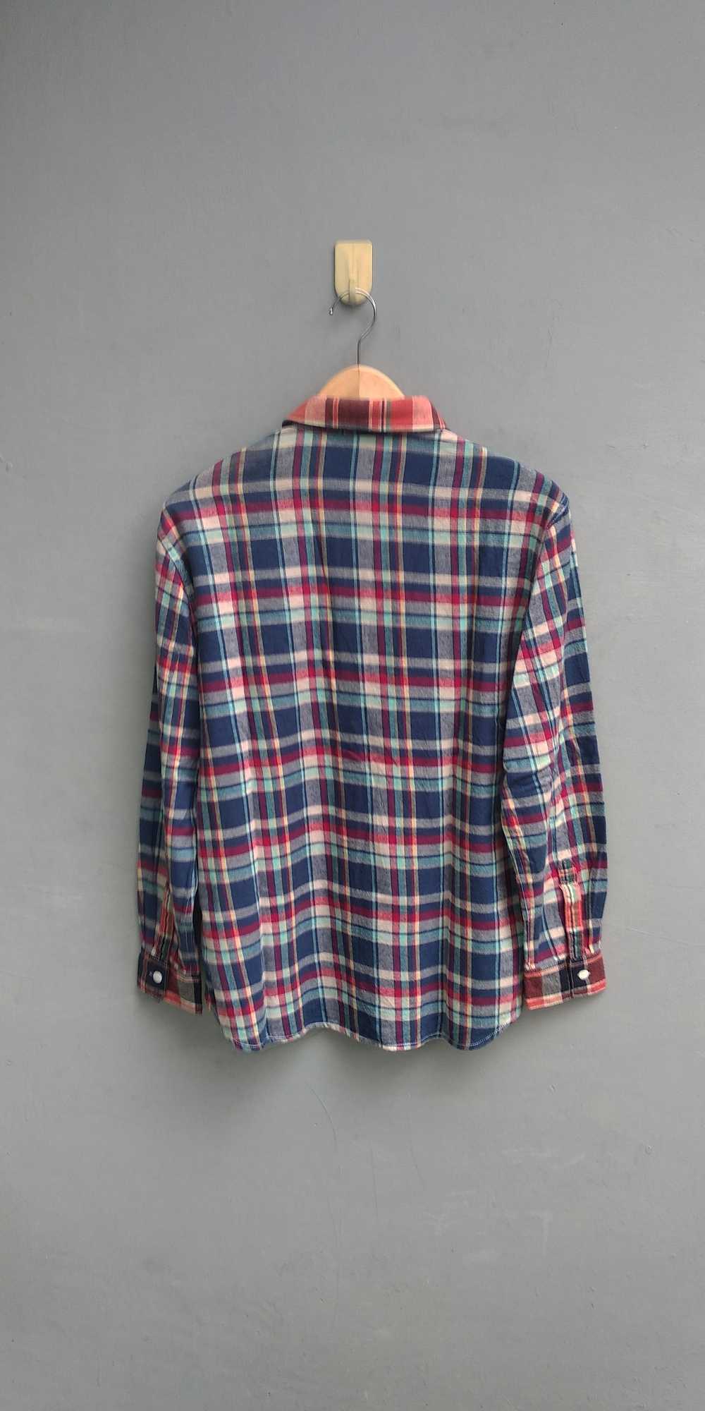 Japanese Brand × Ne-Net Ne-net plaid flanell shirt - image 7