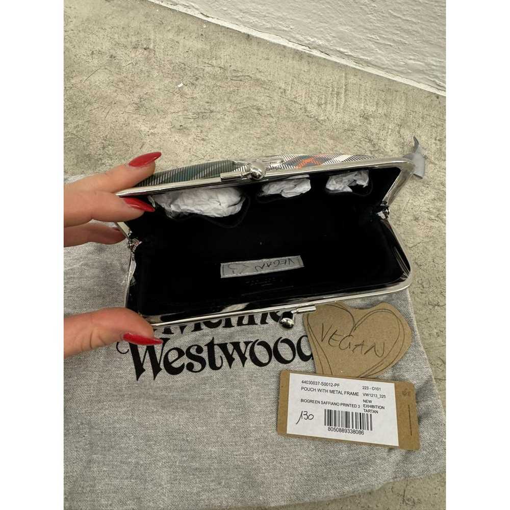 Vivienne Westwood Vegan leather clutch bag - image 6