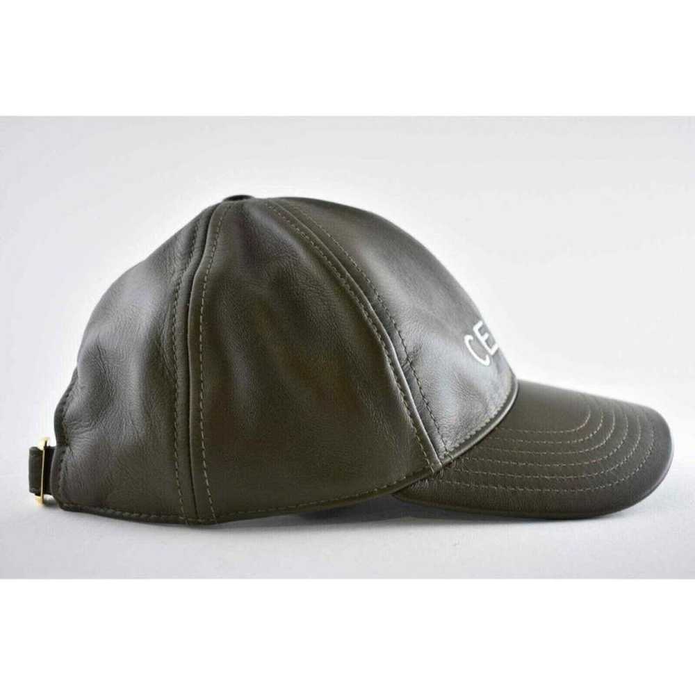 Celine Leather cap - image 6