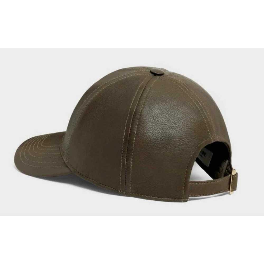 Celine Leather cap - image 7