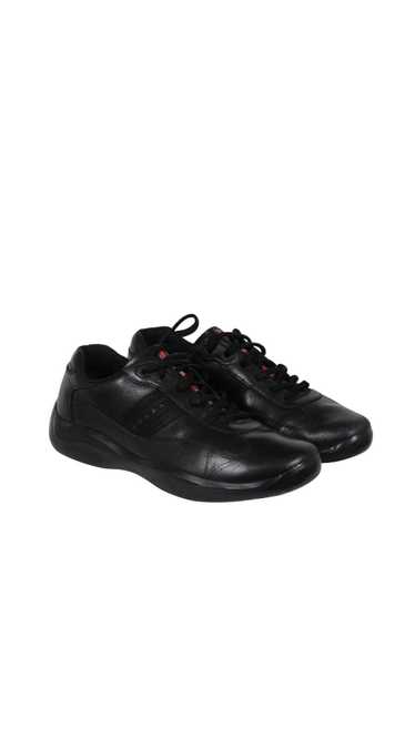 Prada Americas Cup Low Top Trainer Black