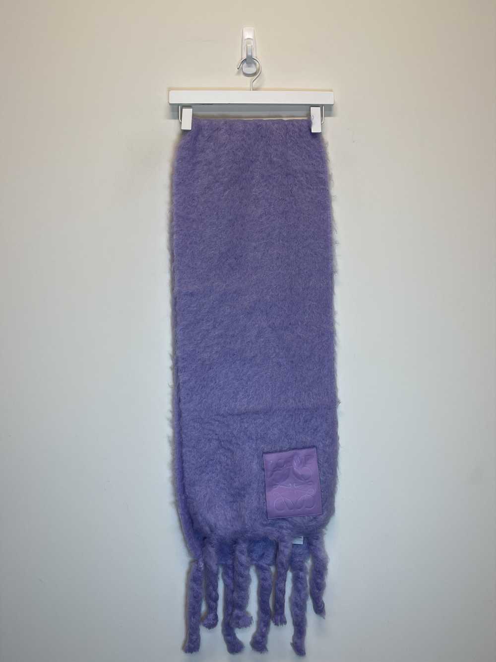 Loewe Mohair Fringe Scarf - image 1